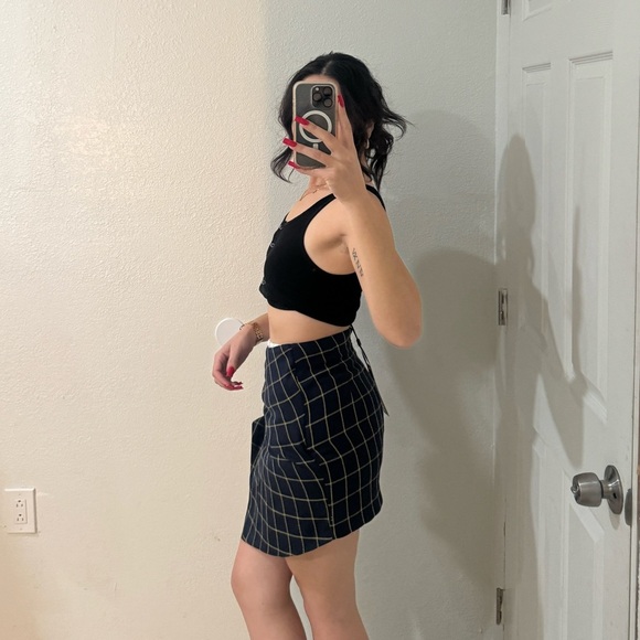 Women’s N12H Skirt Geometric Blue Size Small 2-4 - Picture 9 of 9